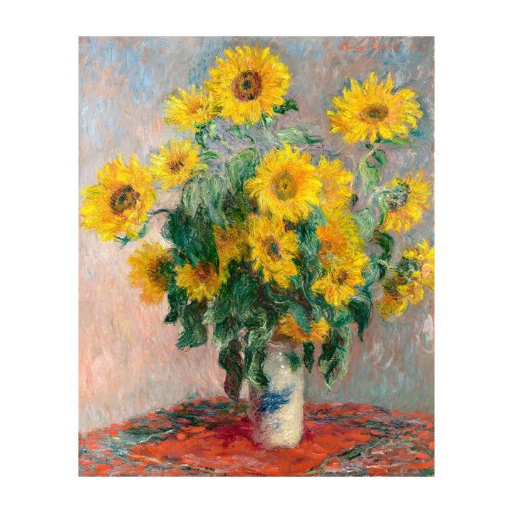 Loopy Impressions Monet's Bouquet of Sunflowers